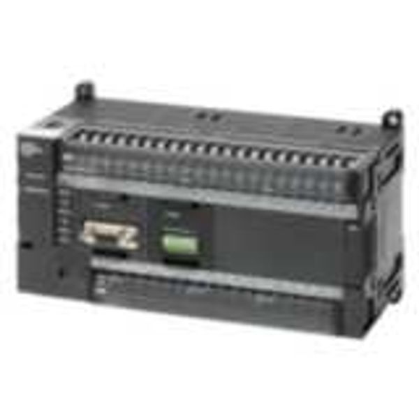 PLC, 100-240 VAC, 36x 24 VDC inputs, 24 x NPN outputs 0.3 A, 10 K step image 2