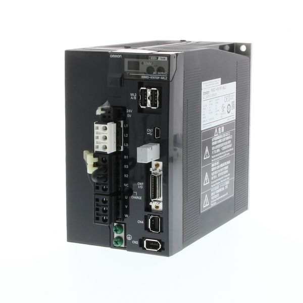 Accurax G5 servo drive, 3~ 400 VAC, MECHATROLINK II type, 5.0 kW R8DK0078A image 4