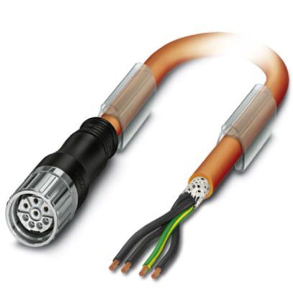 Cable plug in molded plastic image 3