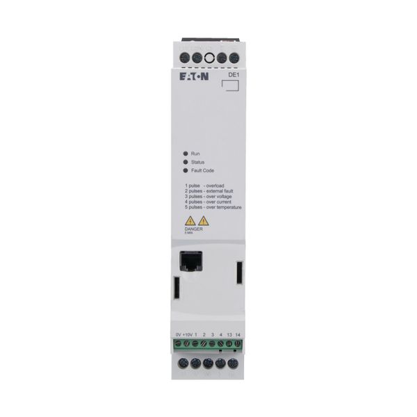 Variable speed starters, Rated operational voltage 400 V AC, 3-phase, Ie 3.6 A, 1.5 kW, 2 HP, Radio interference suppression filter image 12