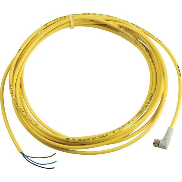 Connection cable 3 pole, flat/open, 5m image 1