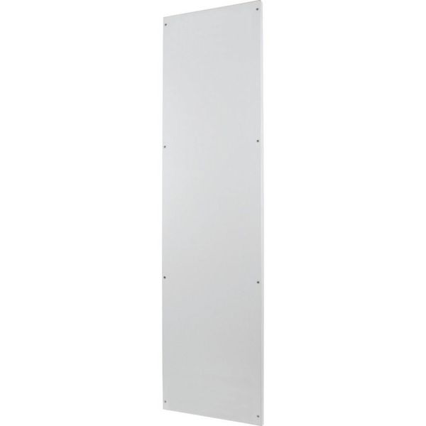 Rear wall closed, for HxW = 1400 x 600mm, IP55, grey image 4