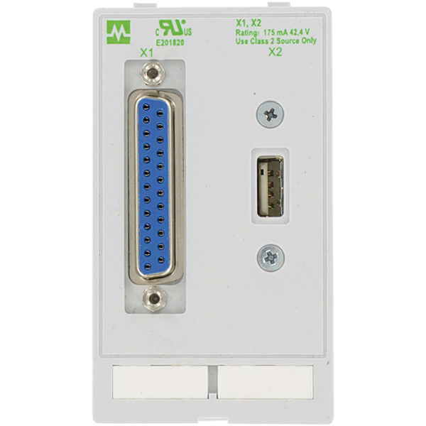 MODLINK MSDD DATA  INSERT 1xUSB-A fem./fem. + 1xSUB-D25 fem./male image 1