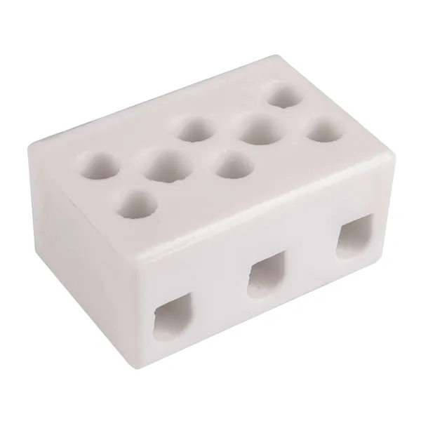 Porcelain terminal block CPO 3-2.5A white image 1