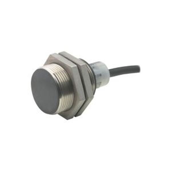 Proximity switch, E57 Premium+ Short-Series, 1 N/O, 2-wire, 40 - 250 V AC, 20 - 250 V DC, M30 x 1.5 mm, Sn= 10 mm, Flush, NPN/PNP, Stainless steel, 2 image 2