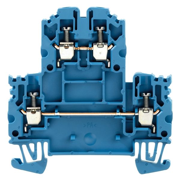 Multi-tier modular terminal, Screw connection, 2.5 mm², 800 V, 24 A, N image 1