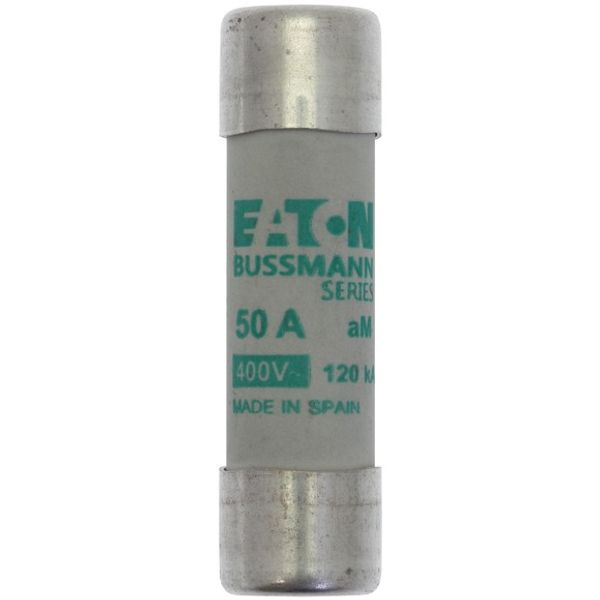 Fuse-link, LV, 50 A, AC 400 V, 14 x 51 mm, aM, IEC, with striker image 2