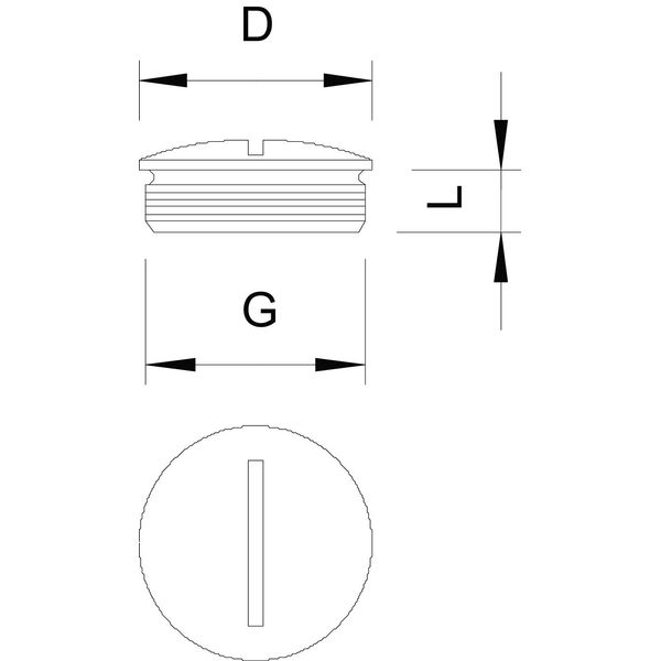 168 MS M32 Screw plug  M32 image 2