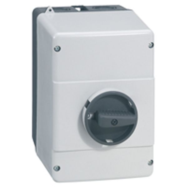 Enclosures for MPX³ 32H and 32MA - IP 65 - With black rotary handle image 1