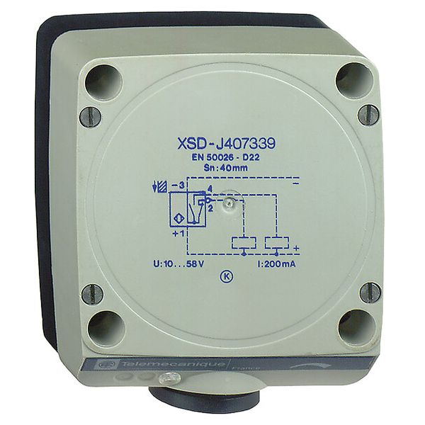 DDPI FORMD SN=40MM NO NC  FLUSH 10-58VDC image 2