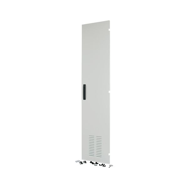 Cable area door, ventilated, IP42, MCC, right, HxW=2000x425mm, grey image 5