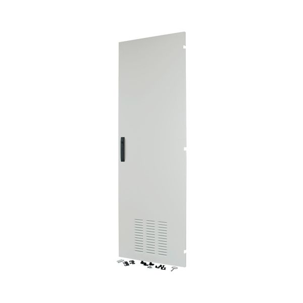 Cable area door, ventilated, IP42, MCC, right, HxW=2000x600mm, grey image 5