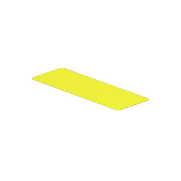 Device marking, Self-adhesive, halogen-free, 17 mm, Polyester, yellow image 1