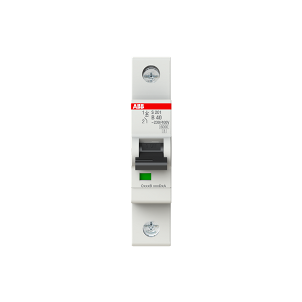 S201-C0.5 MTB Miniature Circuit Breaker - 1P - C - 0.5 A image 1