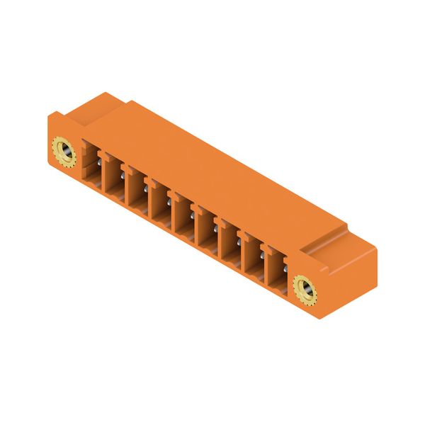 PCB plug-in connector (board connection), 3.81 mm, Number of poles: 9, image 4