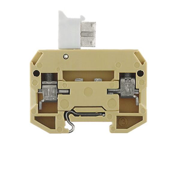 Test-disconnect terminal, Screw connection, 4 mm², 400 V, 10 A, Pivoti image 1