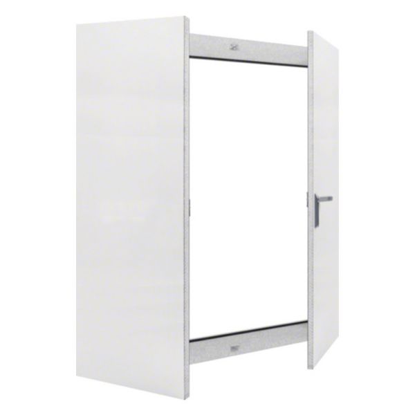 Fire protection wall top door, univers, 30min, 1495x1295x51mm, IP42 image 1