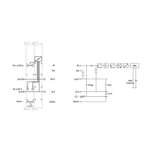 2-channel analog input 4 … 20 mA Single-ended blue image 5