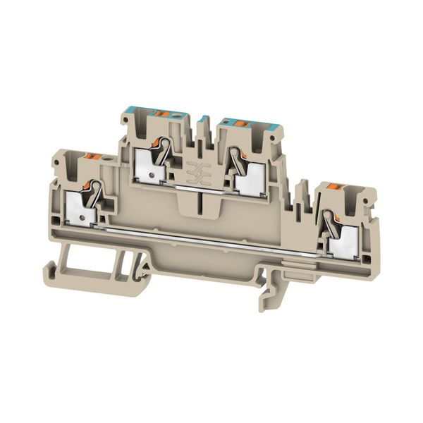 Multi-tier modular terminal, 2.5 mm², 800 V, 24 A, Number of levels: 2 image 1