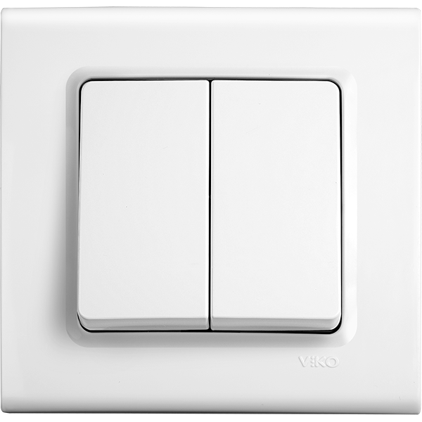 Linnera-Rollina Q C Two Way Switch Beige image 1