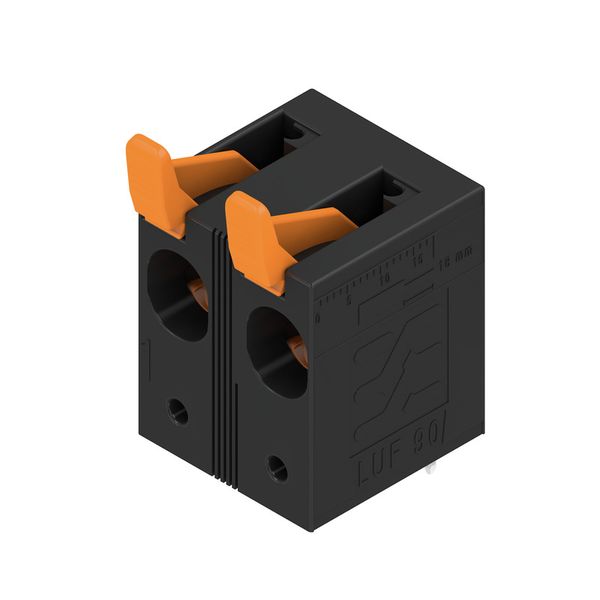 PCB terminal, 15.00 mm, Number of poles: 2, Conductor outlet direction image 4