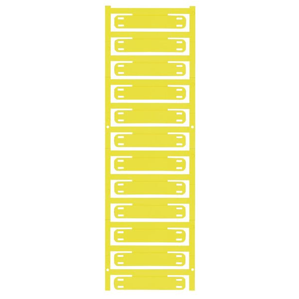 Cable coding system, 7 - 40 mm, 11 mm, Polyamide 66, yellow image 2