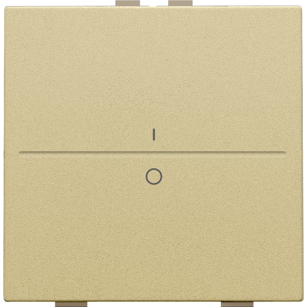 Single key with 'I' and '0' symbols for wireless switch or push button image 3