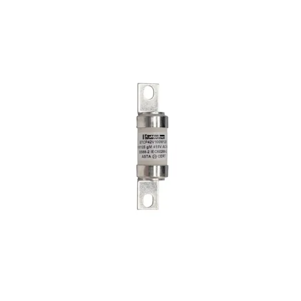 BS fuse-link IEC gM A4 415VAC 240VDC 100M125A BTCP Offset Tag image 2