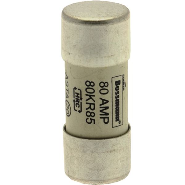 Fuse-link, low voltage, 80 A, AC 600 V, DC 250 V, HRCII-MISC, 21 x 127 mm, gL/gG, CSA image 2