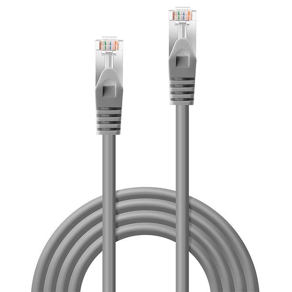 3m Cat.5e F/UTP Network Cable, Gey RJ45, M/M, 100MHz, CCA image 2