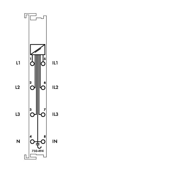 3-Phase Power Measurement 480 VAC, 1 A light gray image 4