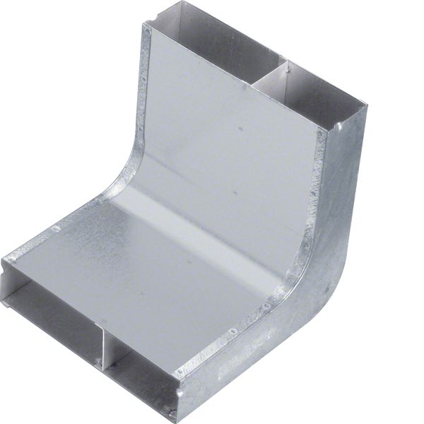 riser bend underfloor duct 190x48 2-gang image 1