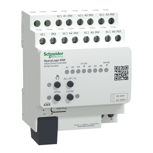 SpaceLogic KNX Valve Drive Controller image 4