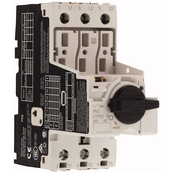 Circuit-breaker, Basic device with standard knob, 32 A, Without overload releases, Screw terminals image 4