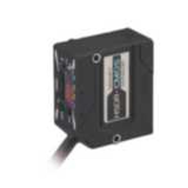Laser displacement sensor, 50 +/- 10 mm. PNP, 0,5m pigtail connector image 1