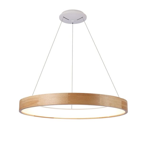 Mad LED Pendant Lamp 52W 3680Lm 3000K 80cm Natural Wood image 2