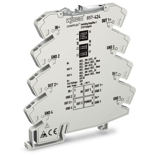 Isolation amplifier Current and voltage input signal Supply voltage: 2 image 2