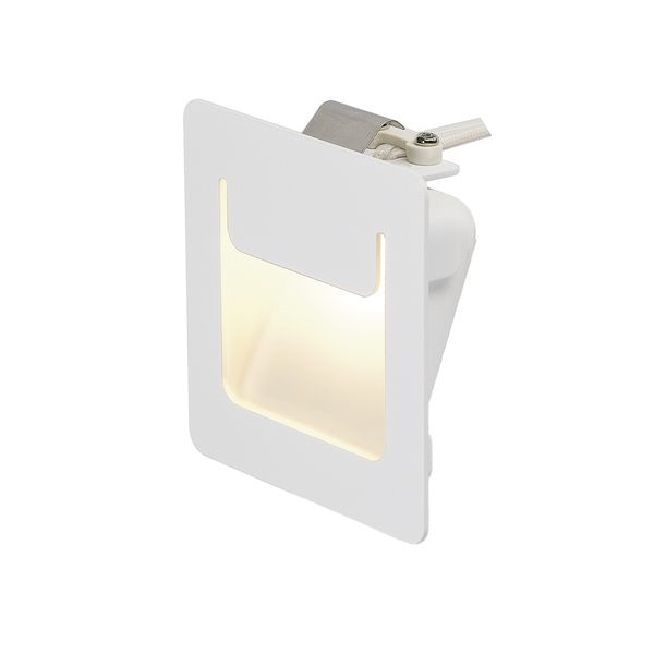 DOWNUNDER PURE recessed, square, white, 3.6W LED, 3000K , 80x80mm image 1