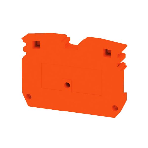 End plate (terminals), 33 mm x 5 mm, orange image 1