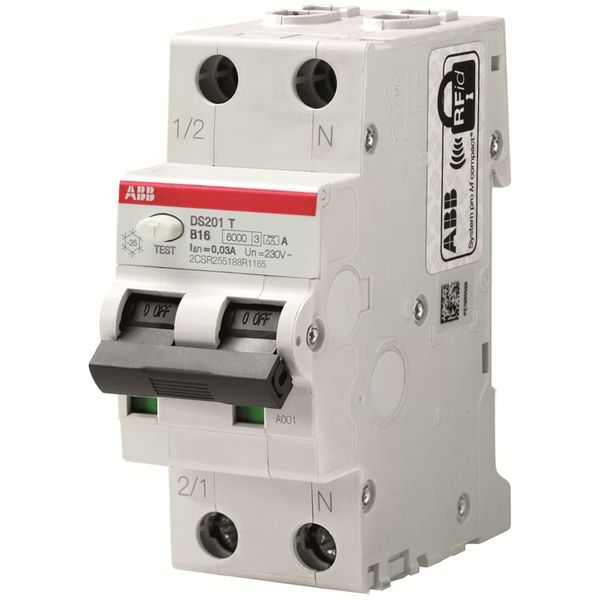 DS201T C16 A30 Residual Current Circuit Breaker with Overcurrent Protection image 2