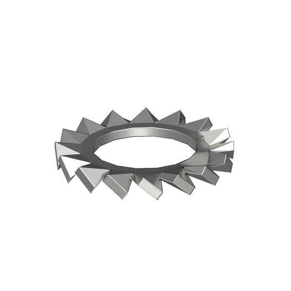 SWS M10 A4 Serrated washer  M10 image 1