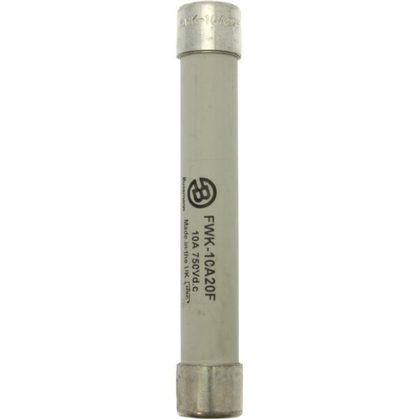 Fuse-link, high speed, 8 A, AC 750 V, DC 750 V, 20 x 127 mm, aR, IEC image 2