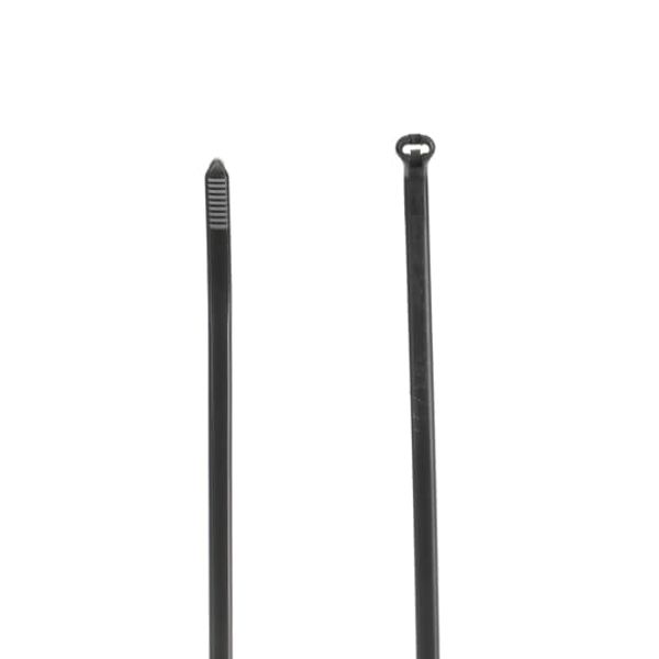 TY275MX CABLE TIE 120LB 18IN UV BLACK NYLON image 4