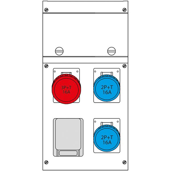 DISTRIBUTION ASSEMBLY (ACS) IP66 16A image 1