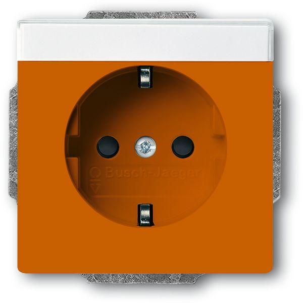20 EUCNB-14-82 CoverPlates (partly incl. Insert) future®, Busch-axcent®, solo®; carat®; Busch-dynasty® orange RAL 2004 image 1