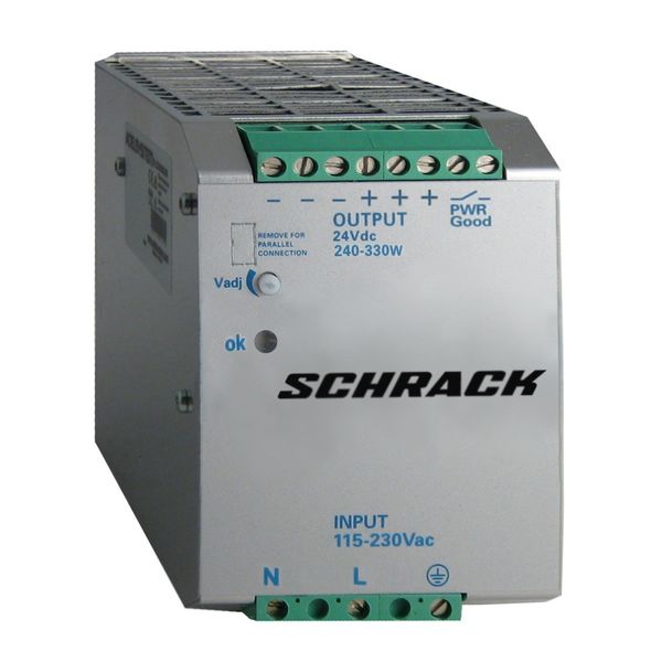 Single-phase Power Supply pulsing 230VAC/24VDC, 12A at 50øC image 1