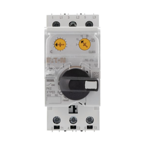 Circuit-breaker, Basic device with AK lockable rotary handle, 12 A, Without overload releases, Screw terminals image 12