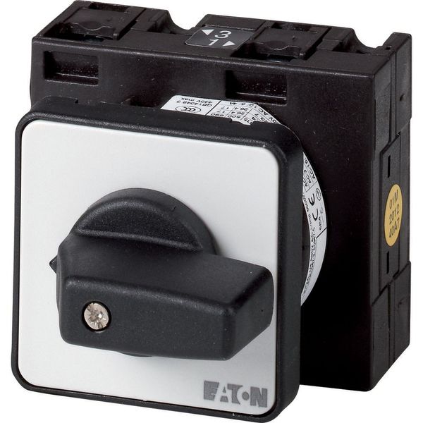 On-Off switch, 3 pole + N + 1 N/O + 1 N/C, 32 A, 90 °, flush mounting image 5