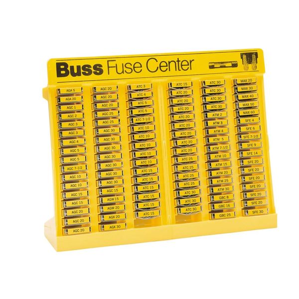 NO-500 NO. 500 YELLOW STAND DISPLAY (480 FUSES) image 4