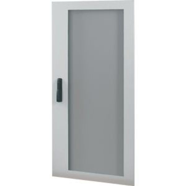 Transparent door (sheet metal), 3-point locking mechanism with clip-down handle, right-hinged, IP55, HxW=1230x570mm image 2